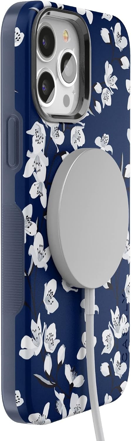 image:imageCasely iPhone 13 Pro Max Case  Miracle Ticket  Grateful Dead Vintage  Bold Protective DesignFloral Forest  Navy Cherry Blossom Floral