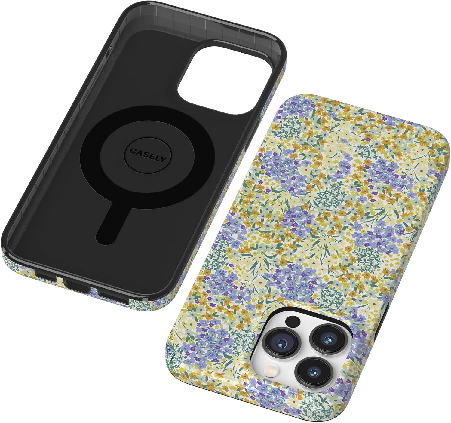 image:imageCasely iPhone 14 Pro Max Case  Art of Chaos  Grateful Dead Skull  Compatible with MagSafe  Classic Ultra Slim DesignDream Garden  Cottagecore