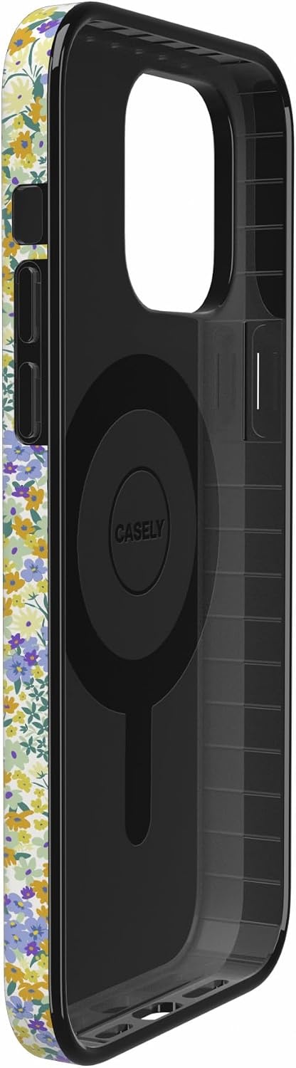 image:imageCasely iPhone 14 Pro Max Case  Art of Chaos  Grateful Dead Skull  Compatible with MagSafe  Classic Ultra Slim DesignDream Garden  Cottagecore