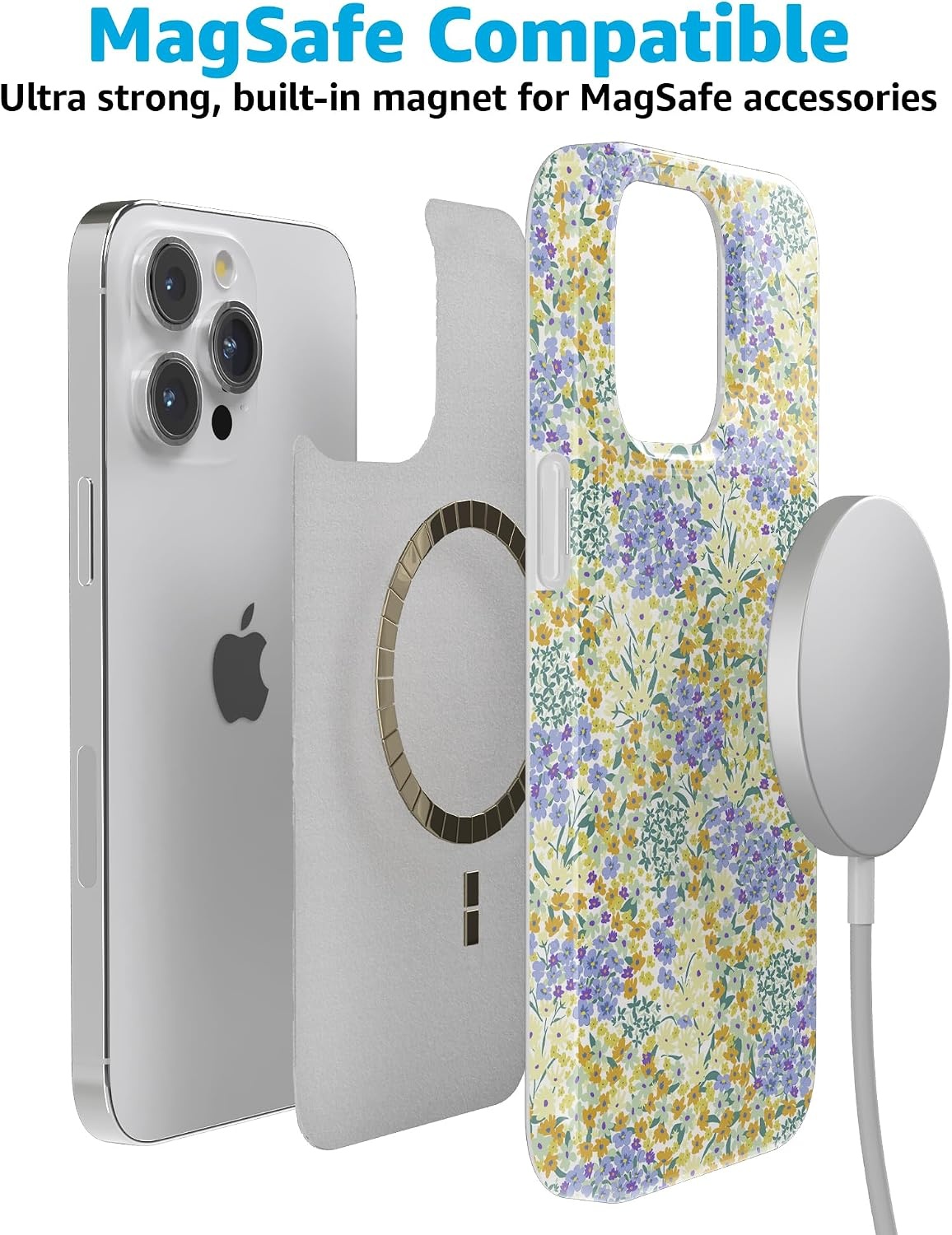 image:imageCasely iPhone 15 Pro Case  Monets Bridge  The Met Museum  Compatible with MagSafe  Classic Ultra Slim DesignDream Garden  Cottagecore