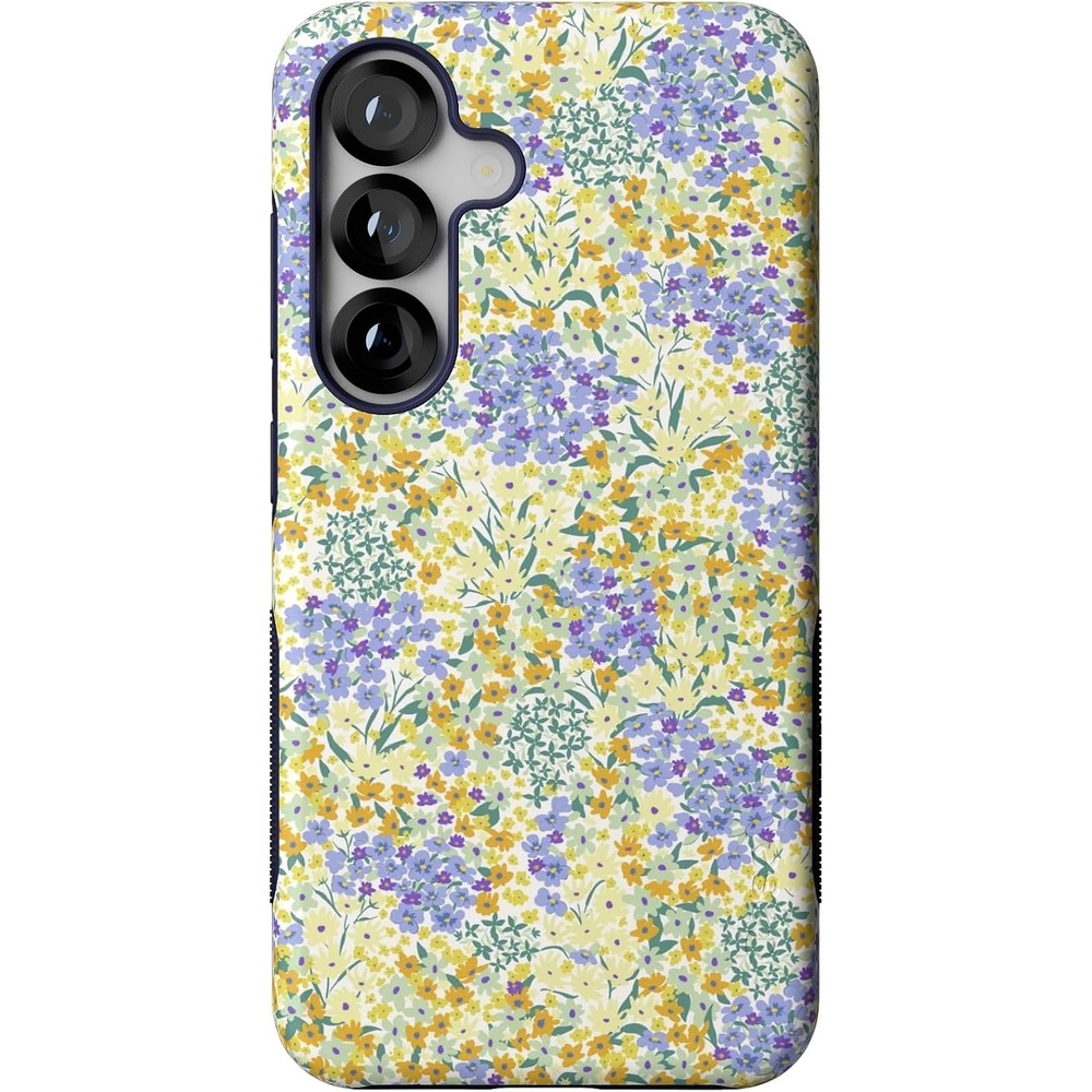 image:imageCasely Galaxy S25 Case  Pura Vida  Coastal Checkers  Bold Protective Design  Compatible with MagSafeDream Garden  Cottagecore