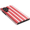 image:imageCasely Galaxy S22 Ultra Case  Cupids Canvas  Periwinkle Floral  Essential Slim DualLayer Protective DesignEast Coast Summer  Red Stripes