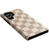 image:imageCasely Galaxy S22 Ultra Case  Cupids Canvas  Periwinkle Floral  Essential Slim DualLayer Protective DesignFit Check  Neutral Checkerboard