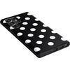 image:imageCasely Galaxy S22 Ultra Case  Cupids Canvas  Periwinkle Floral  Essential Slim DualLayer Protective DesignHigh Contrast  Black Polka Dot