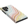 image:imageCasely Galaxy S22 Ultra Case  Cupids Canvas  Periwinkle Floral  Essential Slim DualLayer Protective DesignRide The Wave  Pastel Rainbow Lined