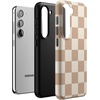 image:imageCasely Galaxy S23 Case  Love Wins  Pride  Essential Slim DualLayer Protective DesignFit Check  Neutral Checkerboard