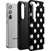 image:imageCasely Galaxy S23 Case  Love Wins  Pride  Essential Slim DualLayer Protective DesignHigh Contrast  Black Polka Dot