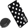 image:imageCasely Galaxy S23 Case  Love Wins  Pride  Essential Slim DualLayer Protective DesignHigh Contrast  Black Polka Dot