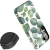 image:imageCasely Galaxy S23 Case  Love Wins  Pride  Essential Slim DualLayer Protective DesignLeaf Me Alone  Green Floral Print