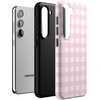 image:imageCasely Galaxy S23 Case  Love Wins  Pride  Essential Slim DualLayer Protective DesignPink Plaid  Sunday Best