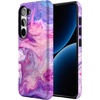image:imageCasely Galaxy S23 Case  Love Wins  Pride  Essential Slim DualLayer Protective DesignTie Dying Over You  Purple Marble
