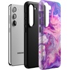 image:imageCasely Galaxy S23 Case  Love Wins  Pride  Essential Slim DualLayer Protective DesignTie Dying Over You  Purple Marble