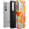 image:imageCasely Galaxy S23 Case  Love Wins  Pride  Essential Slim DualLayer Protective DesignTropical Color Splash  Abstract Retro