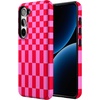 image:imageCasely Galaxy S23 Case  Love Wins  Pride  Essential Slim DualLayer Protective DesignVibe Check  Pink Checkerboard