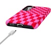 image:imageCasely Galaxy S23 Case  Love Wins  Pride  Essential Slim DualLayer Protective DesignVibe Check  Pink Checkerboard