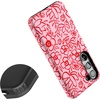 image:imageCasely Galaxy S23 Plus Case  Amalfi Aperitivo  Dolce Vita  Essential Slim DualLayer Protective DesignBlush Garden  Floral Doodle