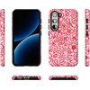 image:imageCasely Galaxy S23 Plus Case  Amalfi Aperitivo  Dolce Vita  Essential Slim DualLayer Protective DesignBlush Garden  Floral Doodle