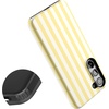 image:imageCasely Galaxy S23 Plus Case  Amalfi Aperitivo  Dolce Vita  Essential Slim DualLayer Protective DesignButter Yellow Stripes  Sunday Best