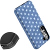 image:imageCasely Galaxy S23 Plus Case  Amalfi Aperitivo  Dolce Vita  Essential Slim DualLayer Protective DesignCoastal Blues  Denim Stars