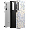 image:imageCasely Galaxy S23 Plus Case  Amalfi Aperitivo  Dolce Vita  Essential Slim DualLayer Protective DesignCupids Canvas  Periwinkle Floral
