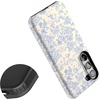 image:imageCasely Galaxy S23 Plus Case  Amalfi Aperitivo  Dolce Vita  Essential Slim DualLayer Protective DesignCupids Canvas  Periwinkle Floral