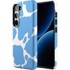 image:imageCasely Galaxy S23 Plus Case  Amalfi Aperitivo  Dolce Vita  Essential Slim DualLayer Protective DesignCurrent MOOd  Light Blue Cow Print