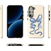 image:imageCasely Galaxy S23 Plus Case  Amalfi Aperitivo  Dolce Vita  Essential Slim DualLayer Protective DesignHeartstrings  Blue Bow