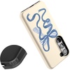 image:imageCasely Galaxy S23 Plus Case  Amalfi Aperitivo  Dolce Vita  Essential Slim DualLayer Protective DesignHeartstrings  Blue Bow