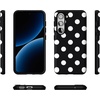 image:imageCasely Galaxy S23 Plus Case  Amalfi Aperitivo  Dolce Vita  Essential Slim DualLayer Protective DesignHigh Contrast  Black Polka Dot