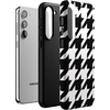 image:imageCasely Galaxy S23 Plus Case  Amalfi Aperitivo  Dolce Vita  Essential Slim DualLayer Protective DesignHoundstooth  High Contrast Design