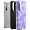 image:imageCasely Galaxy S23 Plus Case  Amalfi Aperitivo  Dolce Vita  Essential Slim DualLayer Protective DesignLove Song  Lavender Heart