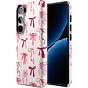 image:imageCasely Galaxy S23 Plus Case  Amalfi Aperitivo  Dolce Vita  Essential Slim DualLayer Protective DesignLover Girlie  Pink Bows