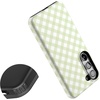image:imageCasely Galaxy S23 Plus Case  Amalfi Aperitivo  Dolce Vita  Essential Slim DualLayer Protective DesignMint Lattice  Sunday Best