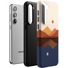 image:imageCasely Galaxy S23 Plus Case  Amalfi Aperitivo  Dolce Vita  Essential Slim DualLayer Protective DesignOpposites Attract  Day  Night Mountains