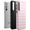 image:imageCasely Galaxy S23 Plus Case  Amalfi Aperitivo  Dolce Vita  Essential Slim DualLayer Protective DesignPink Plaid  Sunday Best
