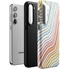 image:imageCasely Galaxy S23 Plus Case  Amalfi Aperitivo  Dolce Vita  Essential Slim DualLayer Protective DesignRide The Wave  Pastel Rainbow Lined