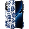 image:imageCasely Galaxy S23 Plus Case  Amalfi Aperitivo  Dolce Vita  Essential Slim DualLayer Protective DesignRose to Fame  Blue  White Rose Floral