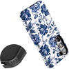 image:imageCasely Galaxy S23 Plus Case  Amalfi Aperitivo  Dolce Vita  Essential Slim DualLayer Protective DesignRose to Fame  Blue  White Rose Floral