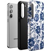 image:imageCasely Galaxy S23 Plus Case  Amalfi Aperitivo  Dolce Vita  Essential Slim DualLayer Protective DesignRose to Fame  Blue  White Rose Floral