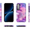 image:imageCasely Galaxy S23 Plus Case  Amalfi Aperitivo  Dolce Vita  Essential Slim DualLayer Protective DesignTie Dying Over You  Purple Marble