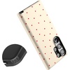 image:imageCasely Galaxy S23 Ultra Case  Fit Check  Neutral Checkerboard  Essential Slim DualLayer Protective DesignBe Mine  Tiny Hearts