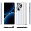 image:imageCasely Galaxy S23 Ultra Case  Fit Check  Neutral Checkerboard  Essential Slim DualLayer Protective DesignBlue Stripes  Sunday Best