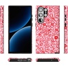 image:imageCasely Galaxy S23 Ultra Case  Fit Check  Neutral Checkerboard  Essential Slim DualLayer Protective DesignBlush Garden  Floral Doodle