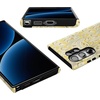 image:imageCasely Galaxy S23 Ultra Case  Fit Check  Neutral Checkerboard  Essential Slim DualLayer Protective DesignBoho Blooms  Golden Floral