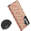 image:imageCasely Galaxy S23 Ultra Case  Fit Check  Neutral Checkerboard  Essential Slim DualLayer Protective DesignCherry on Top  Red Cherries