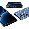 image:imageCasely Galaxy S23 Ultra Case  Fit Check  Neutral Checkerboard  Essential Slim DualLayer Protective DesignCoastal Blues  Denim Stars