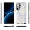 image:imageCasely Galaxy S23 Ultra Case  Fit Check  Neutral Checkerboard  Essential Slim DualLayer Protective DesignCupids Canvas  Periwinkle Floral