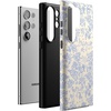 image:imageCasely Galaxy S23 Ultra Case  Fit Check  Neutral Checkerboard  Essential Slim DualLayer Protective DesignCupids Canvas  Periwinkle Floral
