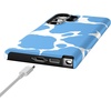 image:imageCasely Galaxy S23 Ultra Case  Fit Check  Neutral Checkerboard  Essential Slim DualLayer Protective DesignCurrent MOOd  Light Blue Cow Print