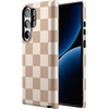 image:imageCasely Galaxy S23 Ultra Case  Fit Check  Neutral Checkerboard  Essential Slim DualLayer Protective DesignFit Check  Neutral Checkerboard